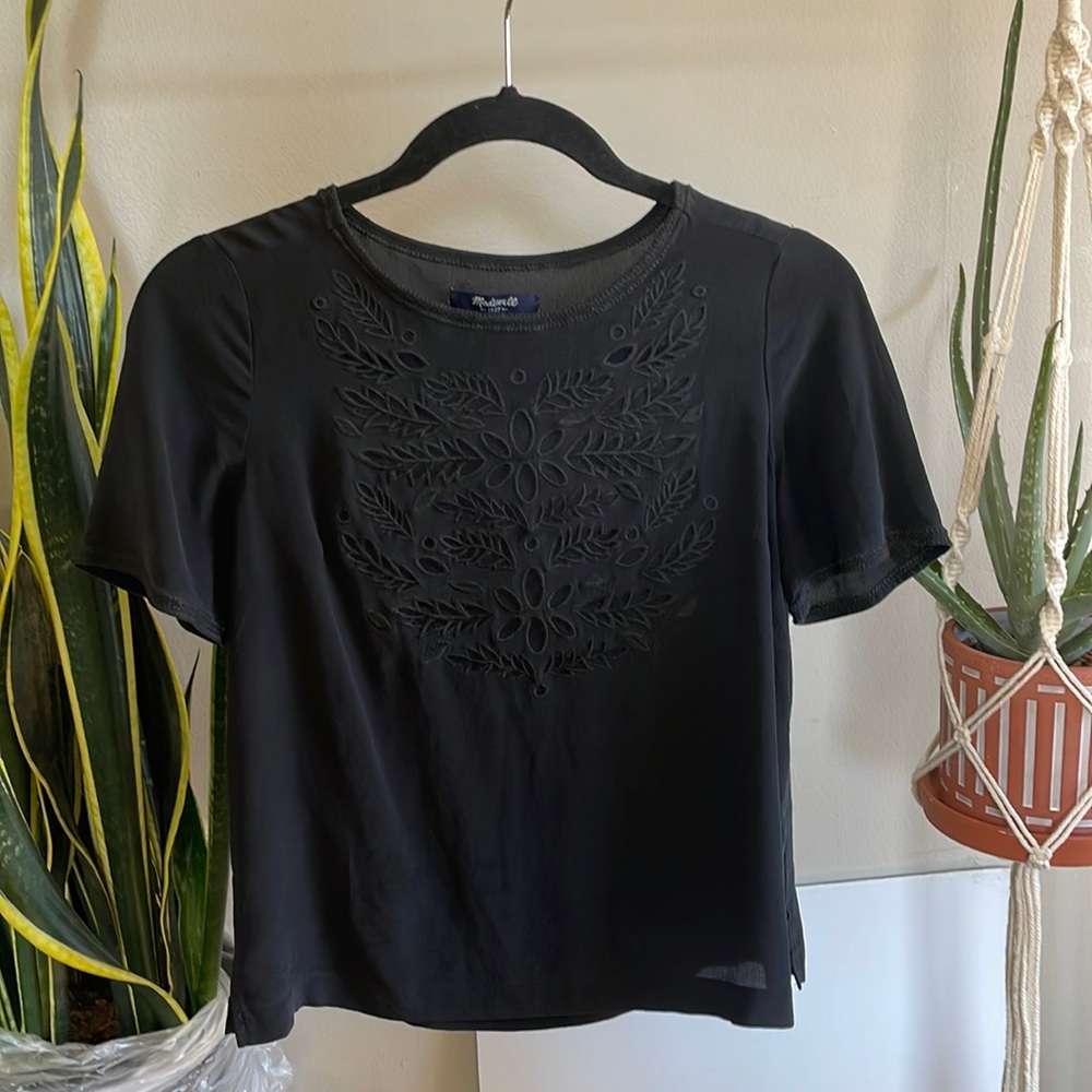 Black Madewell Blouse